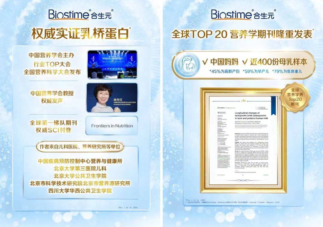 健合集团旗下合生元不断创新，率先发现天然好营养