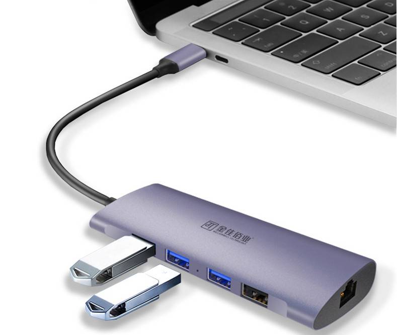 以一当十，告别接口不足的尴尬——金佳佰业Type-C扩展坞